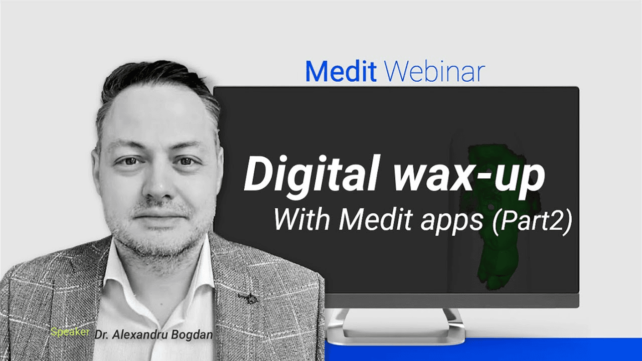 Thumbnail I Digital Wax-up with Medit Apps - Part 2 (cbct+ Facial Scan)