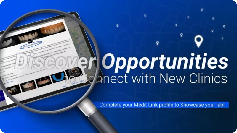 Showcase Your Lab with Medit Link Profile Completion! 🔍