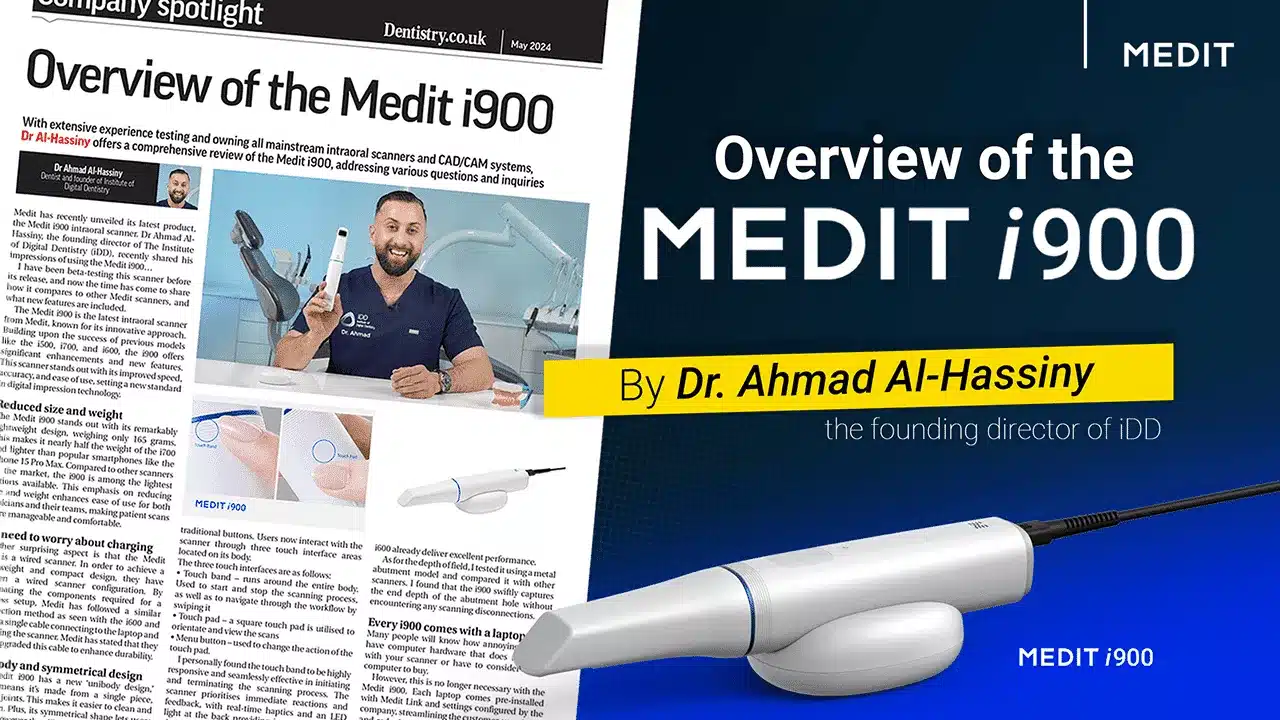Overview of the Medit I900