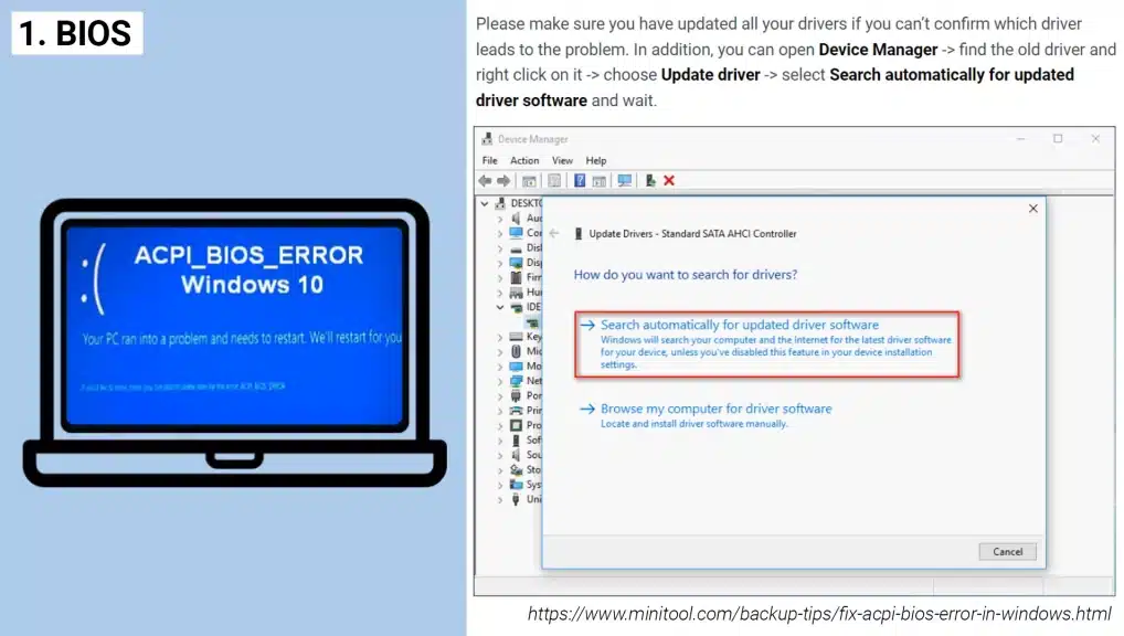 Bios Updates