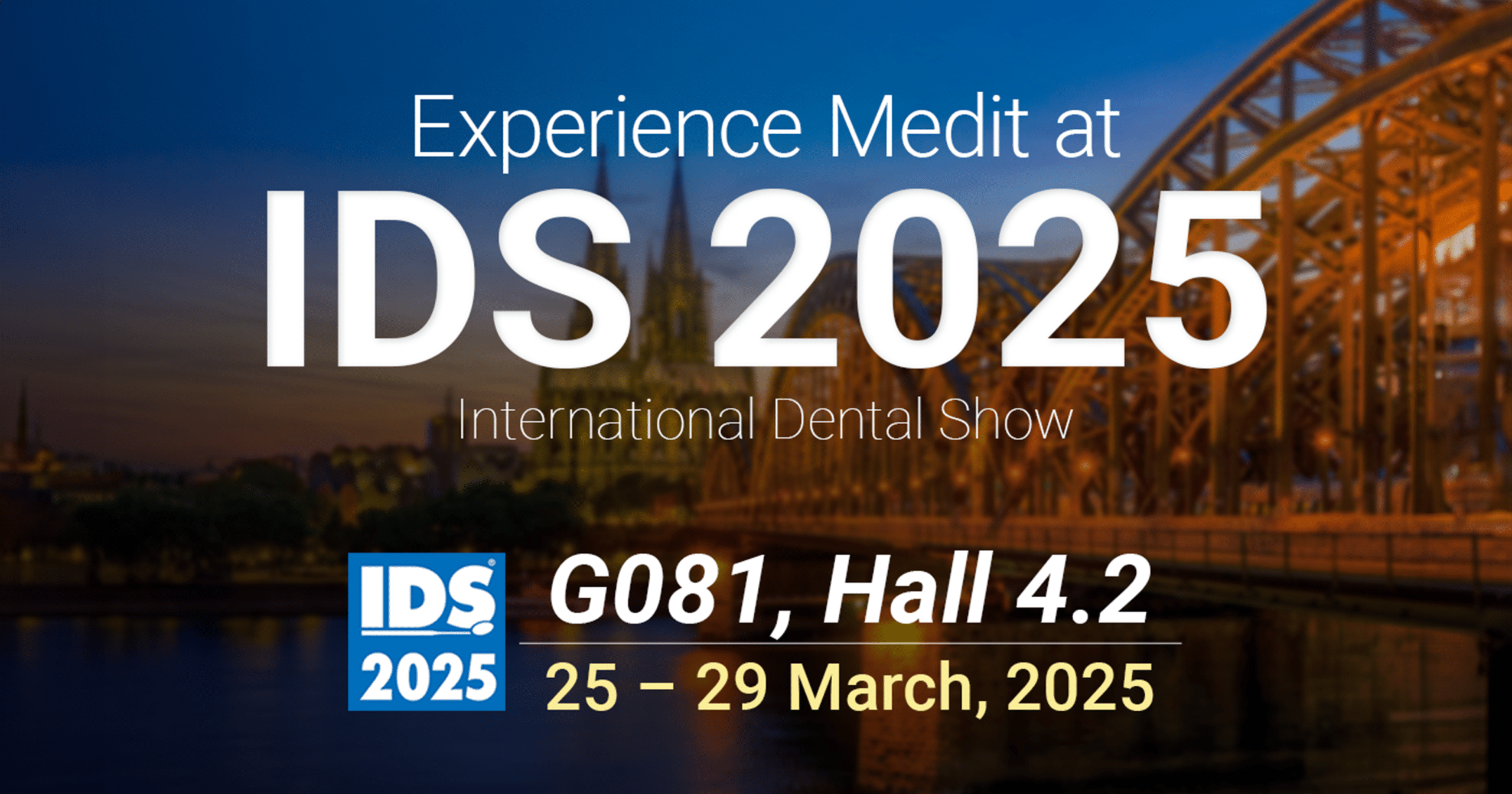 Visit Medit at IDS 2025 – Exciting Innovations Await!