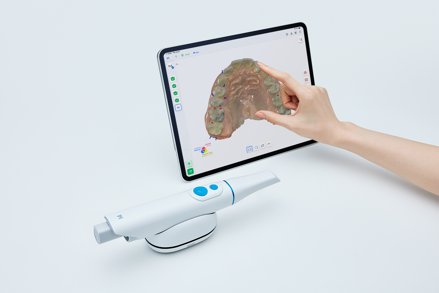 MEDIT i900 Mobility MEDIT 口腔内スキャナーおよび歯科用ソフトウェア